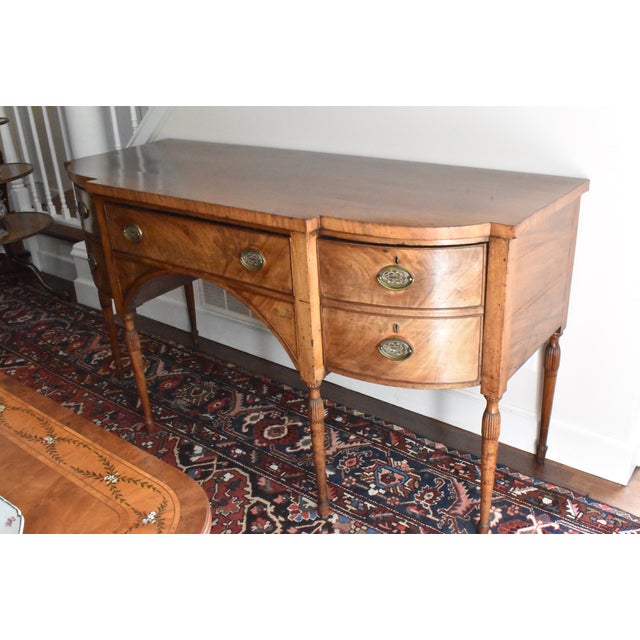 English Sheraton Sideboard For Sale - Image 10 of 11