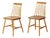 Set of Vintage Scandinavian Pinocchio Dining Chairs in Beechwood by Yngve Ekström, 1960s For Sale