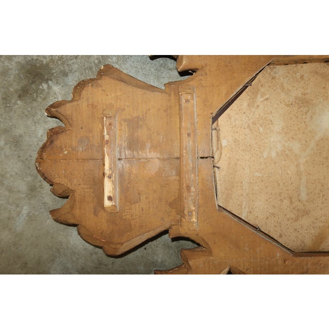 Antique European Giltwood Double Eagle Wall Mirror For Sale - Image 13 of 16
