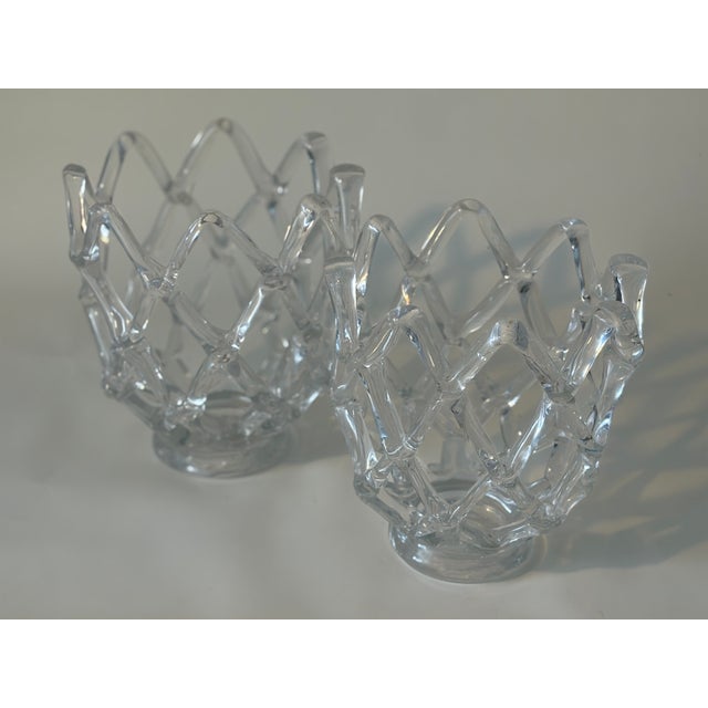 Murano Glass Vases attributed to Barovier and Toso, Italy, 1940s, Set of 2 For Sale - Image 6 of 6