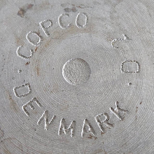 Mid 20th Century Enamel on Cast Iron Dutch Oven Designed by Michael Lax for Copco, 2 Piece Set For Sale - Image 12 of 12