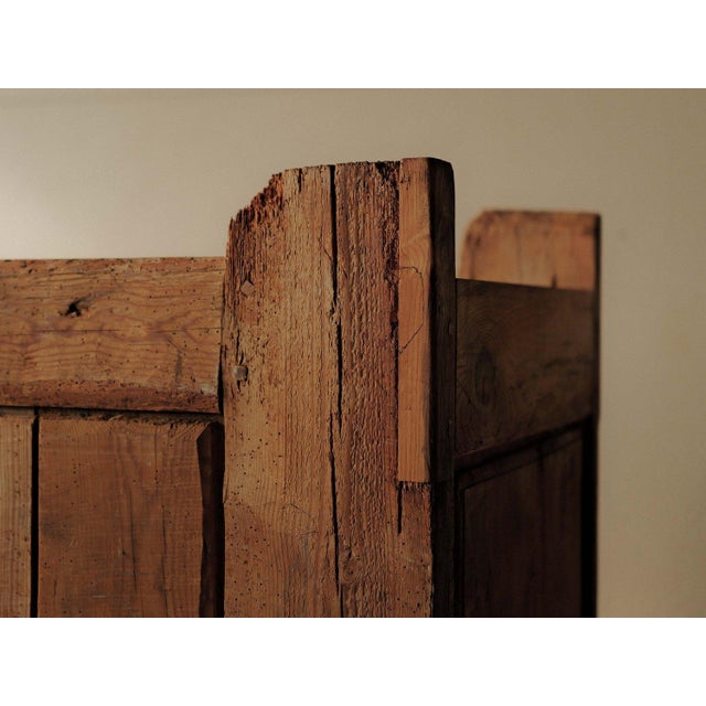 19th Century Folk Art Cabinet in Pine, France For Sale - Image 6 of 18
