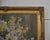 Spring Flowers, 1950s, Oil on Canvas, Glass, Framed For Sale - Image 4 of 9