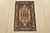 Tribal Heriz Rug 1’11” X 3’1” Ivory Wool Tribal Hand-Knotted Oriental Carpet For Sale - Image 3 of 8