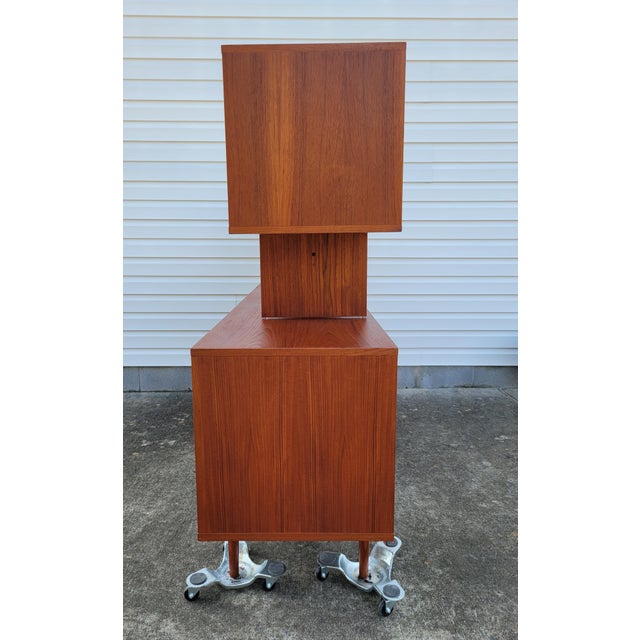 Jens Quistgaard 1960s Mid Century Danish Teak Credenza by Lovig For Sale - Image 4 of 12