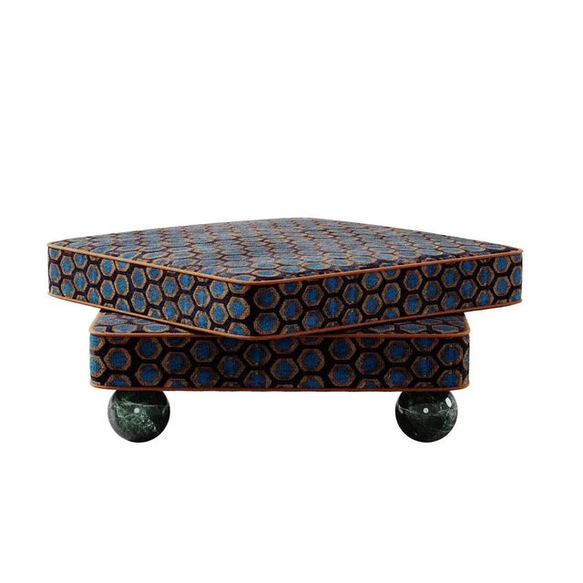 Not Yet Made - Made To Order Madonna Ottoman by Malabar For Sale - Image 5 of 13