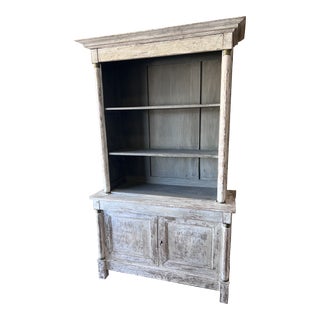 Early 19th Century French Empire Painted Bookcase For Sale