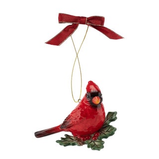 Spode Christmas Tree Cardinal Ornament For Sale