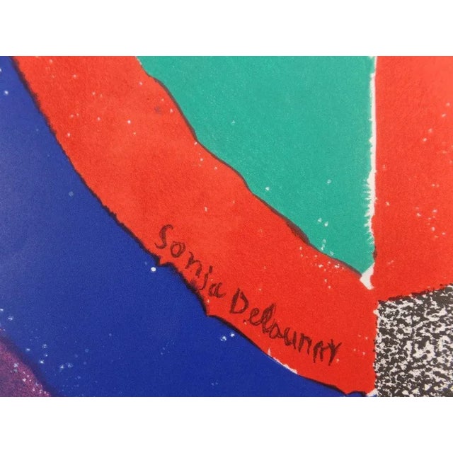 After Sonia Delaunay, International Women's Year, 1975, Lithograph Poster For Sale - Image 5 of 6