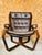 Brown Vintage Scandinavian Viking Chair in Coco Leather, 1970s For Sale - Image 8 of 8