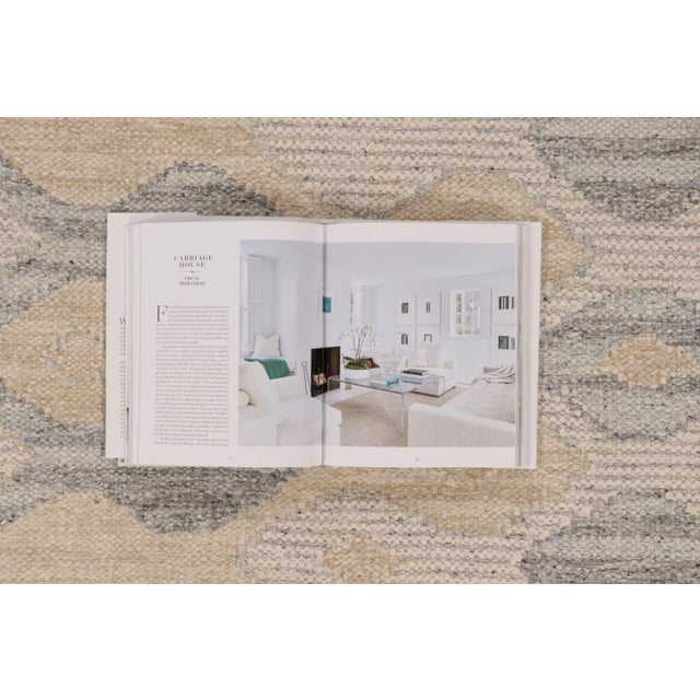 Contemporary Scandinavian Style Custom Geometric Wool Rug, by Rug & Kilim, India For Sale - Image 9 of 10
