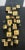 Mid 20th Century Mid-Century Brutalist Brass Paneled Wall Sculpture in the Style of Williem Degroot For Sale - Image 5 of 6