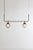 Bai T Chandelier II Suspension Lamp in Steel and Glass by Neri and Hu for Parachilna For Sale - Image 4 of 8