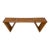 1970s MCM Slatted Teak Wooden Bench For Sale