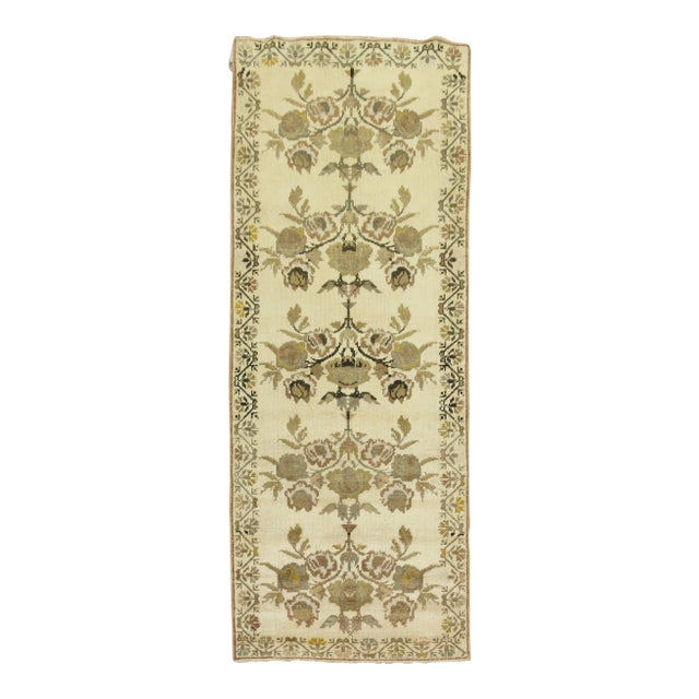 Vintage Turkish Runner, 2'9'' X 6'10'' For Sale
