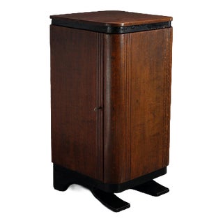 Vintage Art Deco Cabinet in Wood, 1930s For Sale