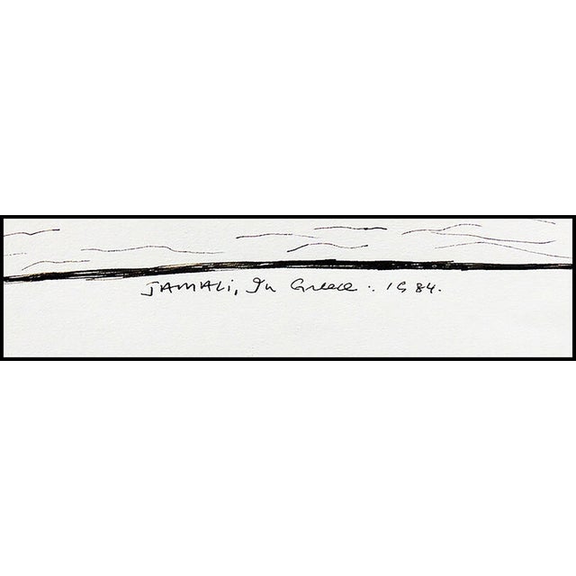 Expressionism Late 20th Century Self Portrait, Jamali For Sale - Image 3 of 6