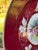 Biedermeier 19th Century Imperial Gardner Porcelain Claret Red Floral Plate & Piala Bowl - Set of 2 For Sale - Image 3 of 10