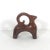 Mid century modern pottery ram or goat in a rust brown colour. Bitossi style. No damage detected. 5” long 5.5” tall 2.5” deep