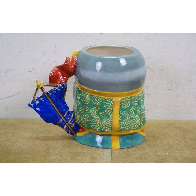 Royal Doulton English Traditional Genghis Khan Military Leader Toby Character Jug For Sale - Image 11 of 11