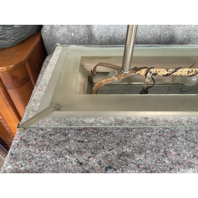 Large Art Deco Ceiling Lamp by Henri Petitot for Atelier Petitot, 1920s For Sale - Image 4 of 17