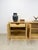 Vintage Regency Blonde Parquetry Buffet Server Credenza by Century 60" Wide MCM For Sale - Image 9 of 13