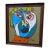 1970s Peter Keil Blue Picasso Female Cubist Painting, Framed For Sale
