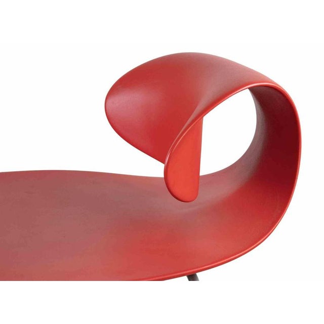 1990s Red Maxima Stools by William Sawaya and Paolo Moroni, Italy, 1990s, Set of 7 For Sale - Image 5 of 9