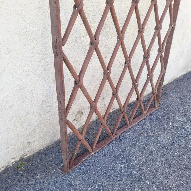 Large Wrought Iron Gate, 16th-17th Century For Sale - Image 12 of 16