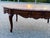 Vintage 1960s Provincial Pink Oval Marble Top Coffee Table Bring timeless elegance and vintage charm to your home with...