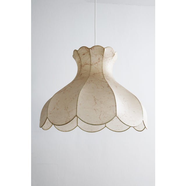 Mid-Century Modern Cocoon Pendant Light, 1970s For Sale - Image 3 of 8