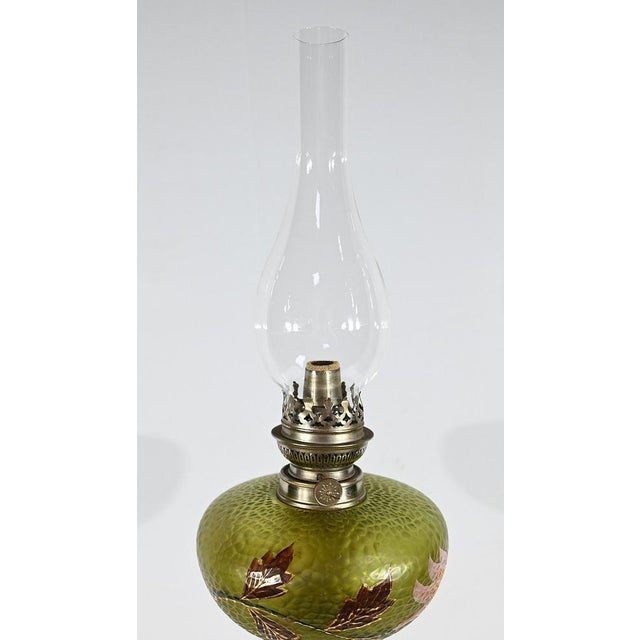 Art Nouveau Oil Lamp, 1900s For Sale - Image 14 of 18