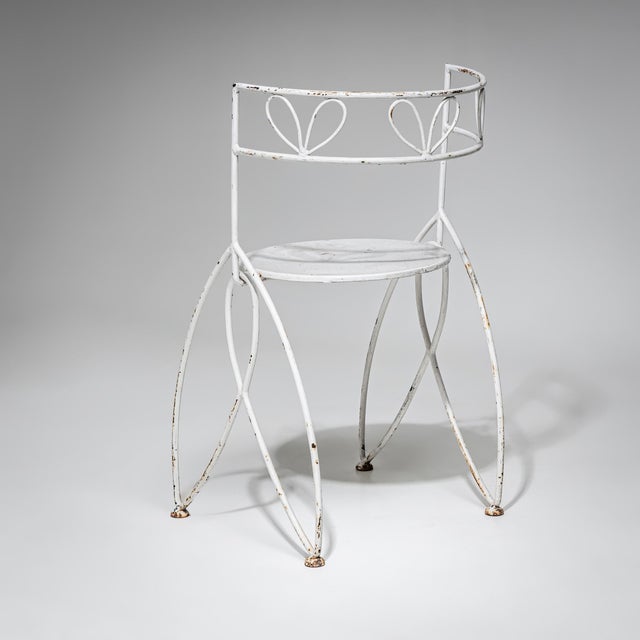 Vintage Italian Lawn Chairs, 1950s, Set of 6 For Sale - Image 11 of 15