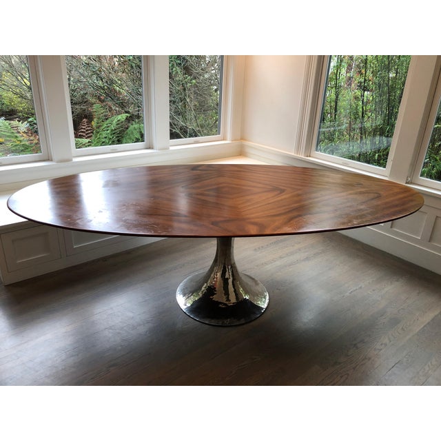 Julian Chichester Dakota Oval Dining Table | Chairish