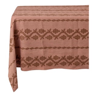 Sharland England Napa Tablecloth, Pink For Sale