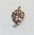Trifari Vintage Alfred Philippe for Crown Trifari Goldtone Clear Rhinestone Leaf Brooch For Sale - Image 4 of 8