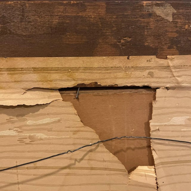 1909 Antique European Realist Landscape Pastel Oil Painting by Charles Edward Johnson Signed and Dated For Sale - Image 10 of 12