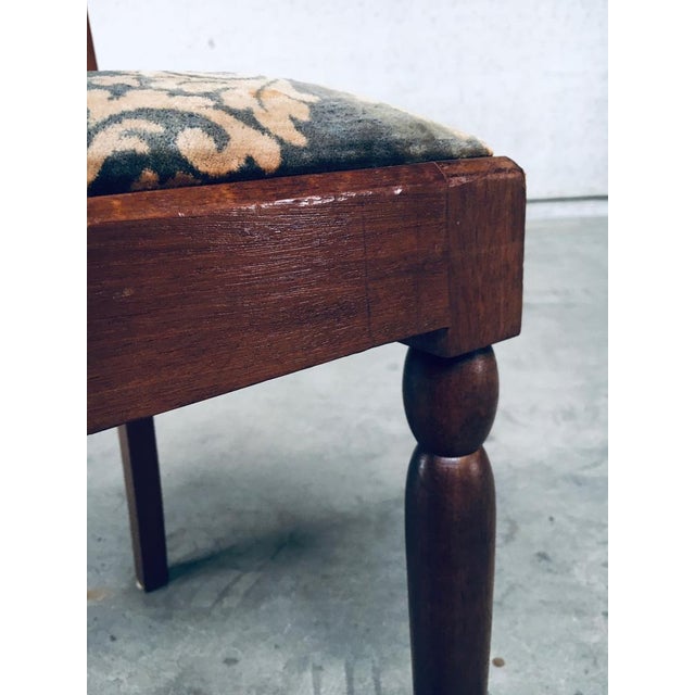 Dutch Modern Haagsche School Dining Chair, Netherlands, 1930s For Sale - Image 12 of 15