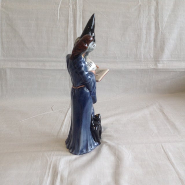Porcelain The Wizard Figure, 1978 For Sale - Image 6 of 6
