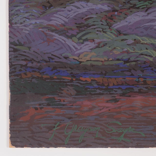 American The Covered Wagon by Fred Grayson Sayre, 1929 For Sale - Image 3 of 11