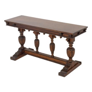 Jacobean Style Oak Refectory Table For Sale