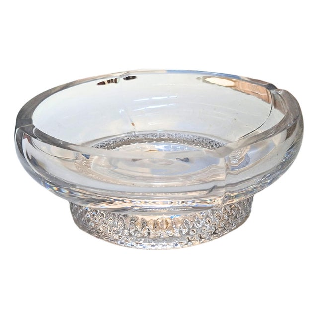 Bohemian Crystal Ashtray, 1990s For Sale