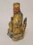 Chinese Early 19th Century Chinese Gilt Lacquer Wood Carved Temple Seated Buddha Statue For Sale - Image 3 of 12