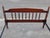 Mid 20th Century Vintage American Classical Bobbin Turned Mahogany Spindle Bedframe For Sale - Image 5 of 9