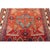 1900s Red Vibrant Field Antique Caucasian Tribal Geometric Akstafa Kazak Rug For Sale In New York - Image 6 of 9