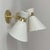 Metal Articulating Diabolo Wall Lights from Rene Mathieu, France, 1950s For Sale - Image 7 of 16