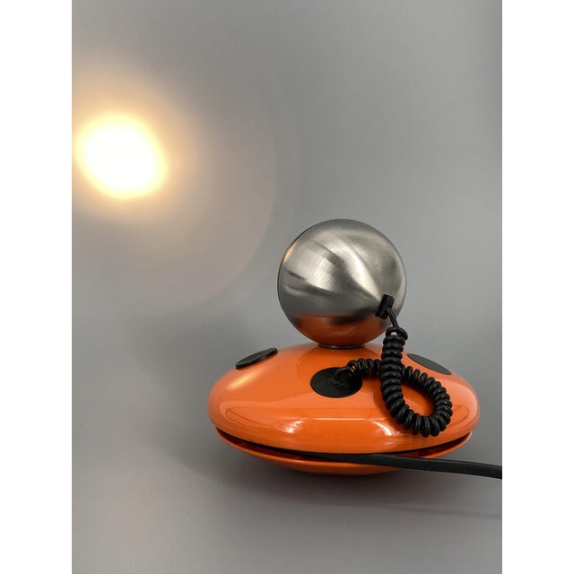 Metal Space Age Table Lamp by Osram Minispot, 1970s For Sale - Image 7 of 16