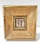 Gold Gilt Leather Picture Frame – Italian Style Textured Frame, Vintage Wall Decor For Sale - Image 4 of 7