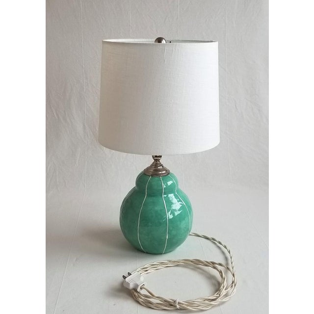 Small Handmade Ceramic Table Lamp Chairish