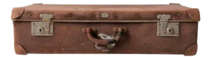 Vintage Echt Vulkanfiber Suitcase